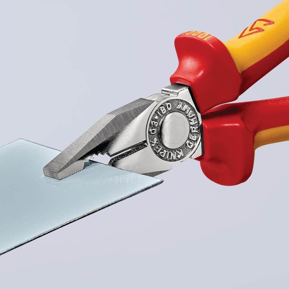 Knipex 03 06 180 T Bk Combination Pliers 180Mm Pk 1 25157