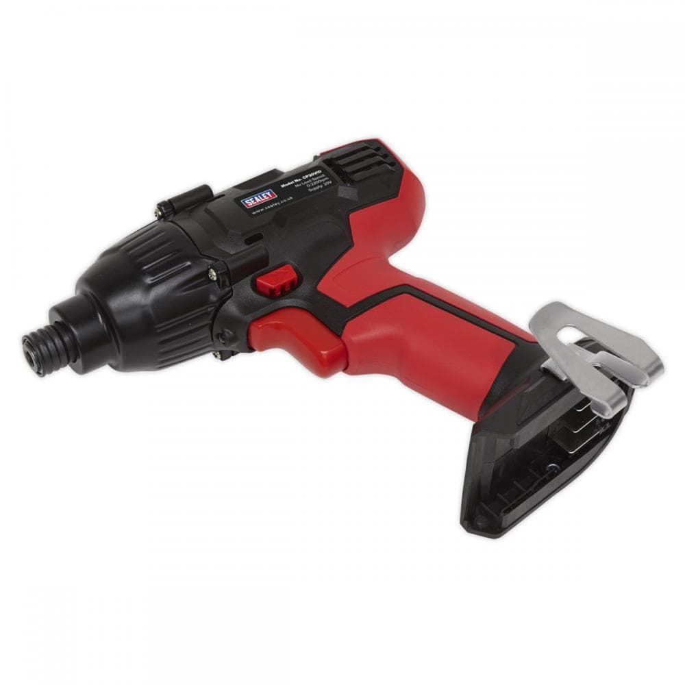 Sealey CP20VID Impact Driver 20V Sv20 Series 1/4inHex Drive - Body Only