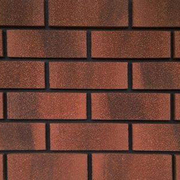 Midland Brick Normanton Damson Pinhole Facing Brick 73mm | Pack of 340