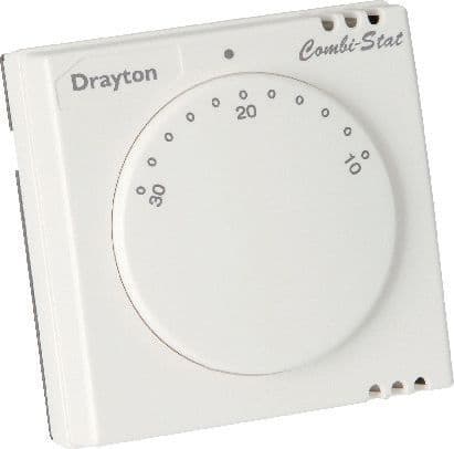 Schneider Drayton CombiStat RTS8 Room Thermostat - 6A 240V