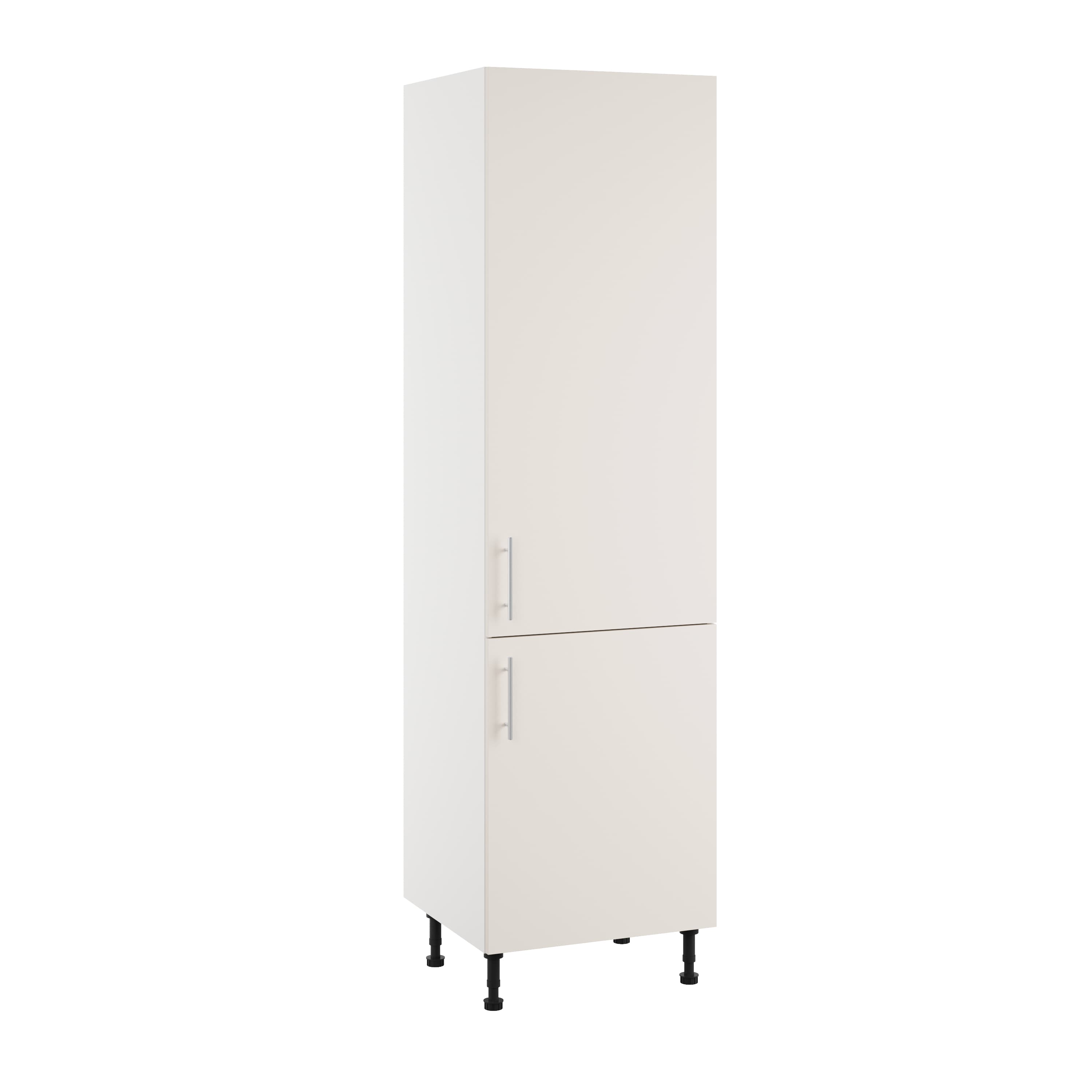 Essence Cashmere Grey MFC 70-30 Fridge Freezer Tower Type G, 600mm