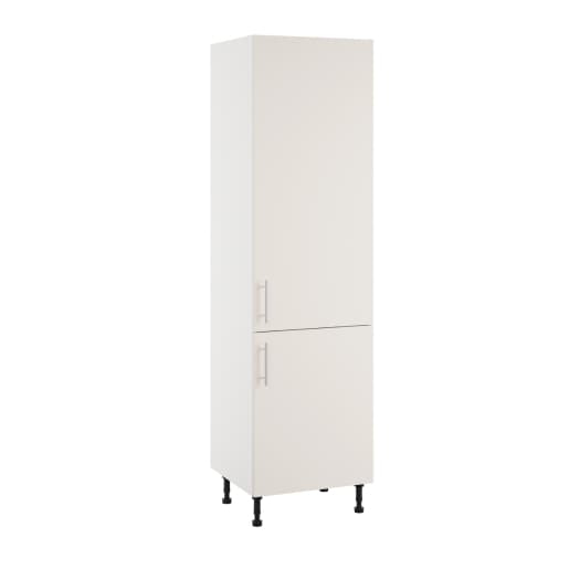 Essence Cashmere Grey MFC 70-30 Fridge Freezer Tower Type G, 600mm