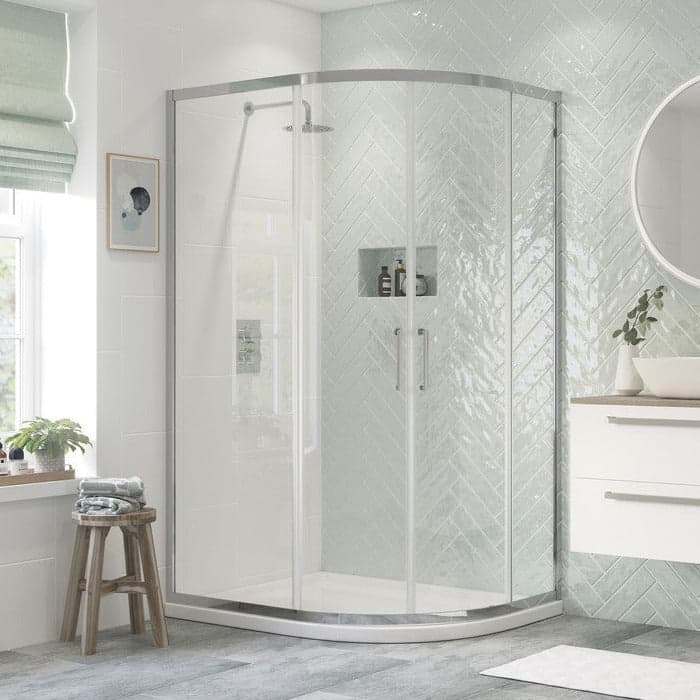 Capital8 1000x800mm 2 Door Offset Quadrant