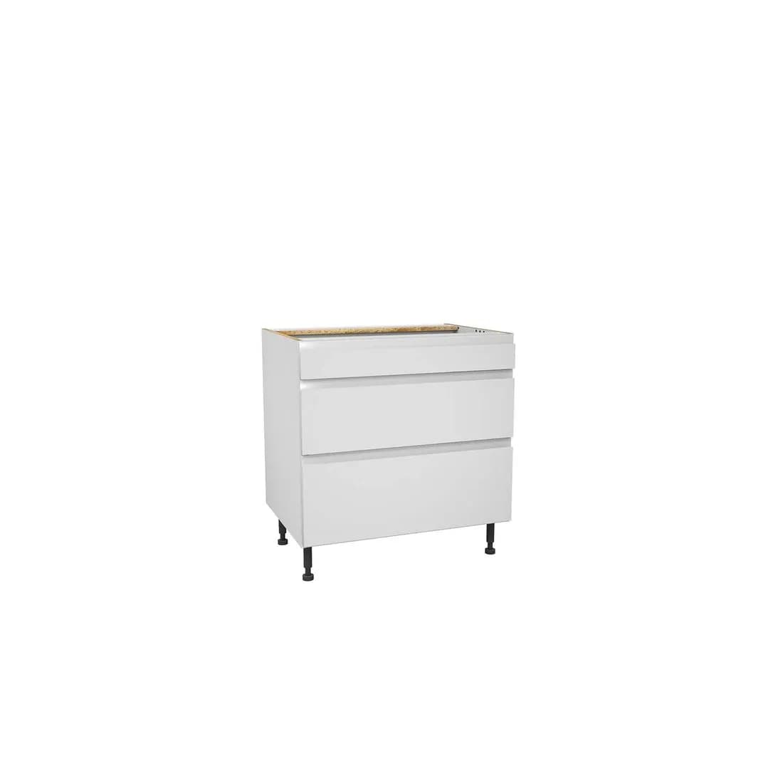 Capri White 800Mm Drawer Pack 1 Of 2