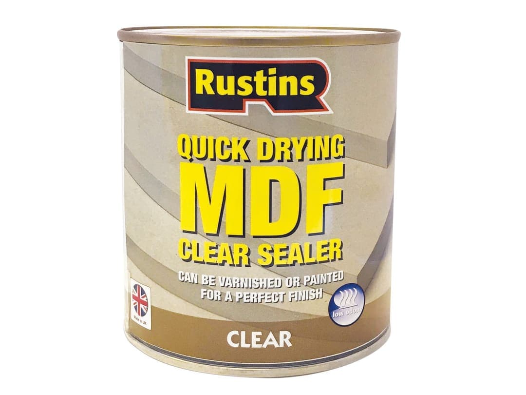 Rustins Quick Dry MDF Sealer Clear 500ml MDFS500