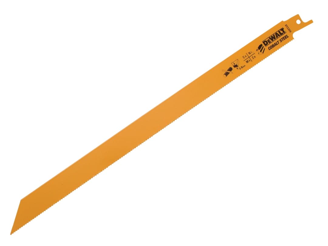DEWALT Power Tools Bi-Metal Reciprocating Blade for Universal Use 305mm (Pack 5) DT2355-QZ