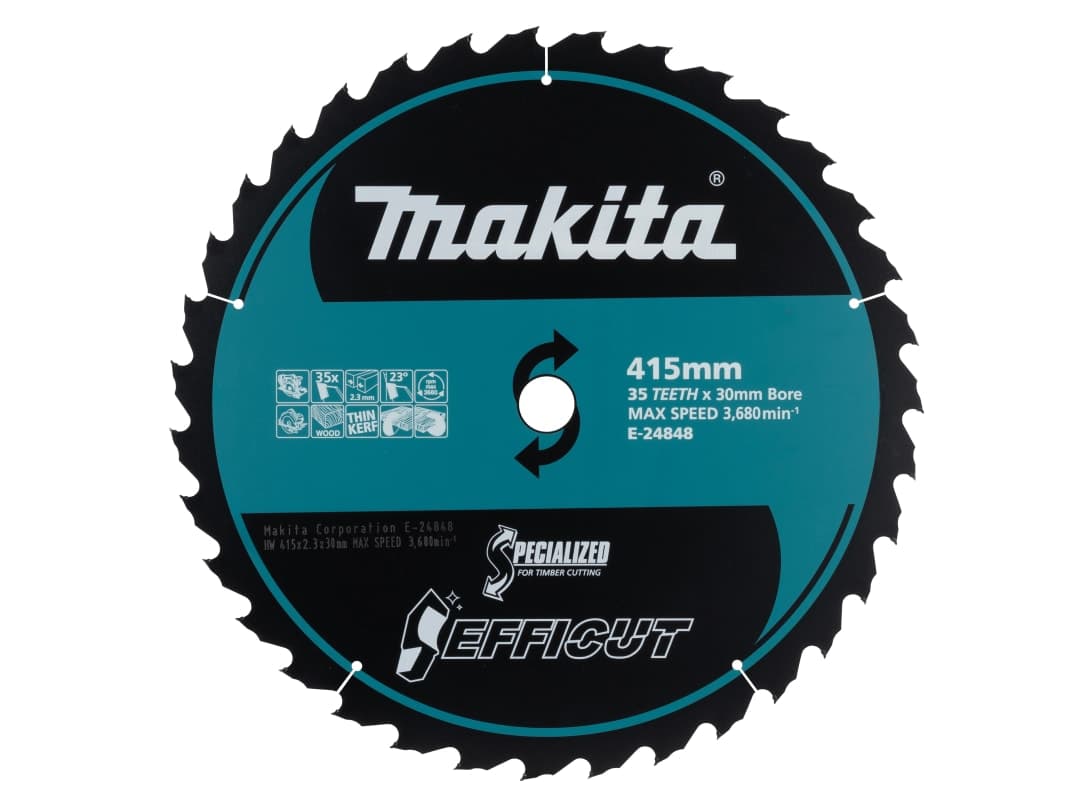 Makita Efficut T.C.T Saw Blade 415 x 30mm x 35T E-24848