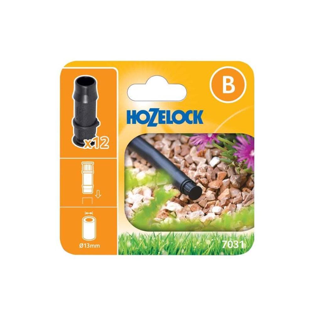 Hozelock 100-002-002 7031 End Plug 13Mm (Pack 12)