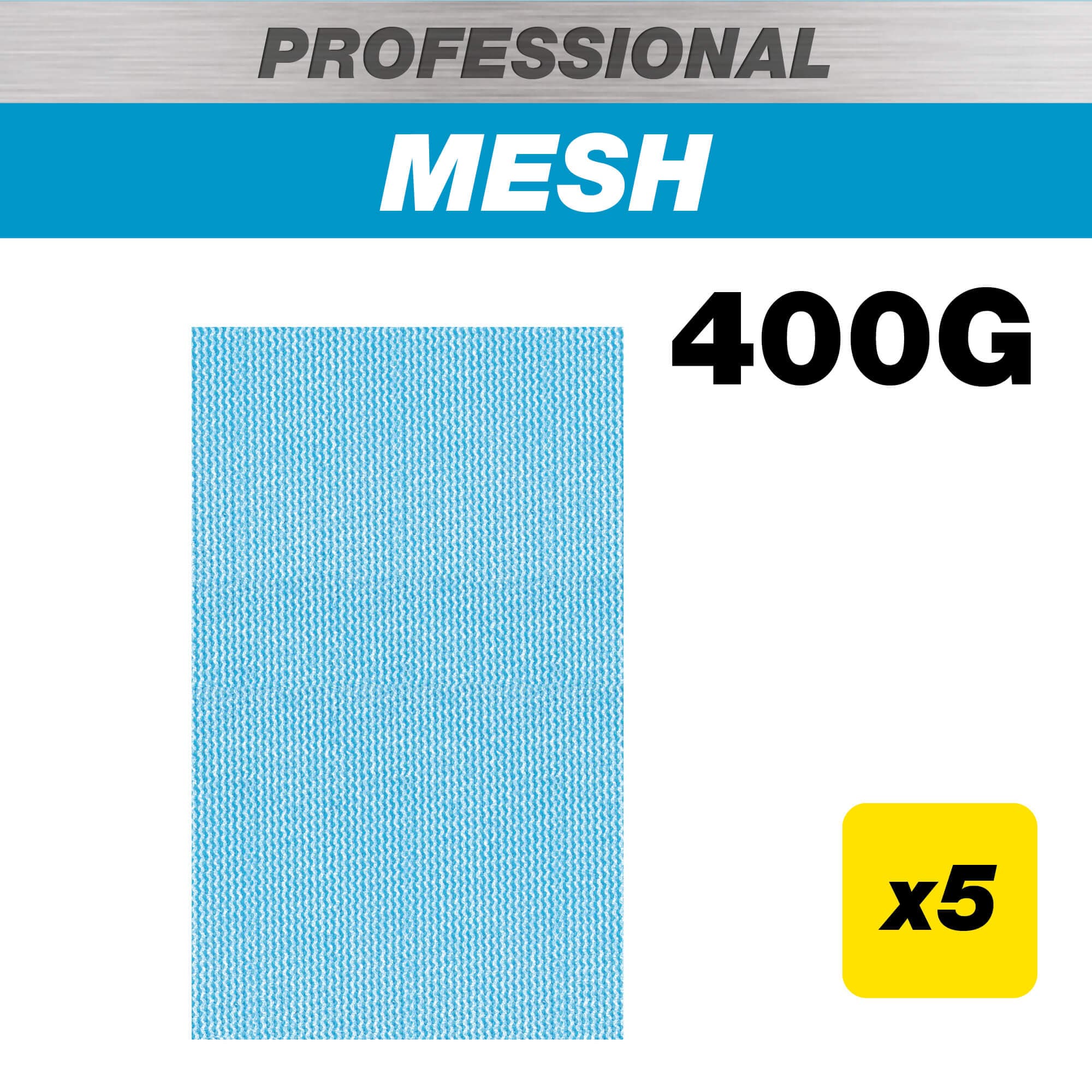 Trend 80 X 133Mm 400G Pro Mesh Sanding Pad 5 Pack AB/133/400P