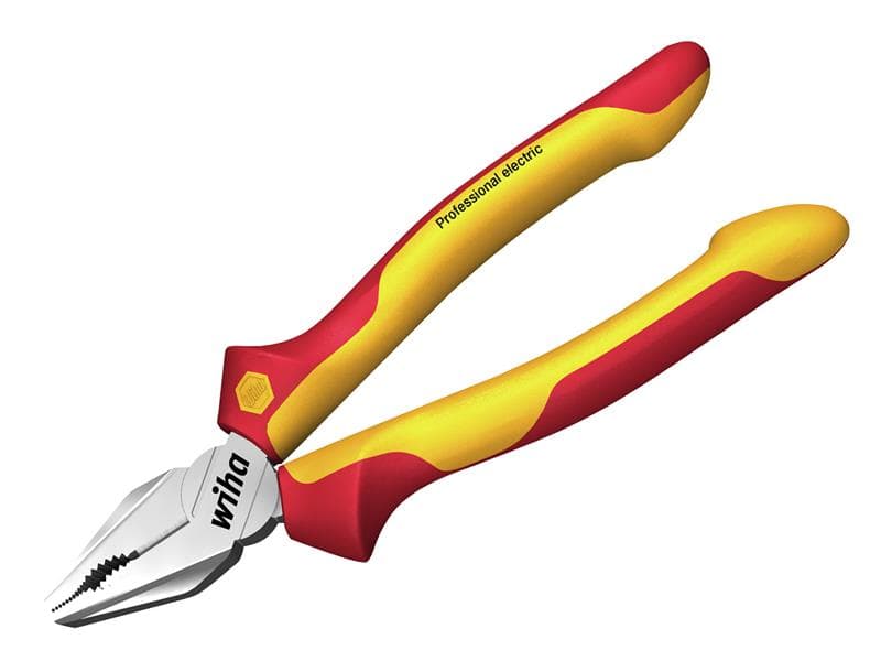Wiha 27418 Professional Electric Combination Pliers With Dynamicjoint® 180Mm
