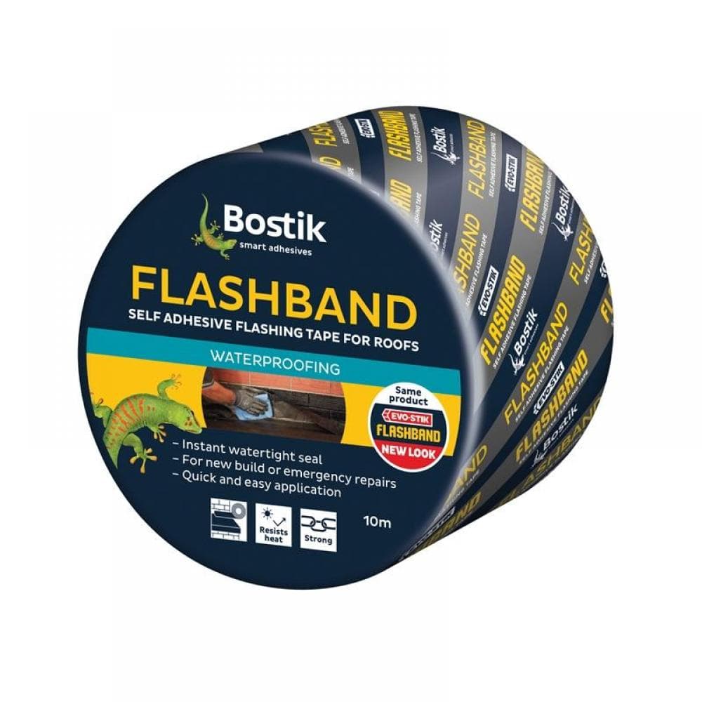 Evo-Stik 30812193 Flashband Roll Grey 75Mm X 10M
