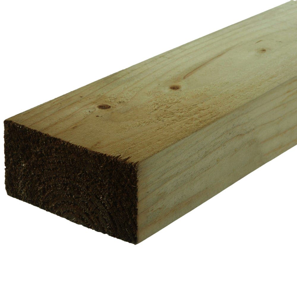 C16 Treated Timber 4200mm x 150mm x 75mm (6in x 3in)