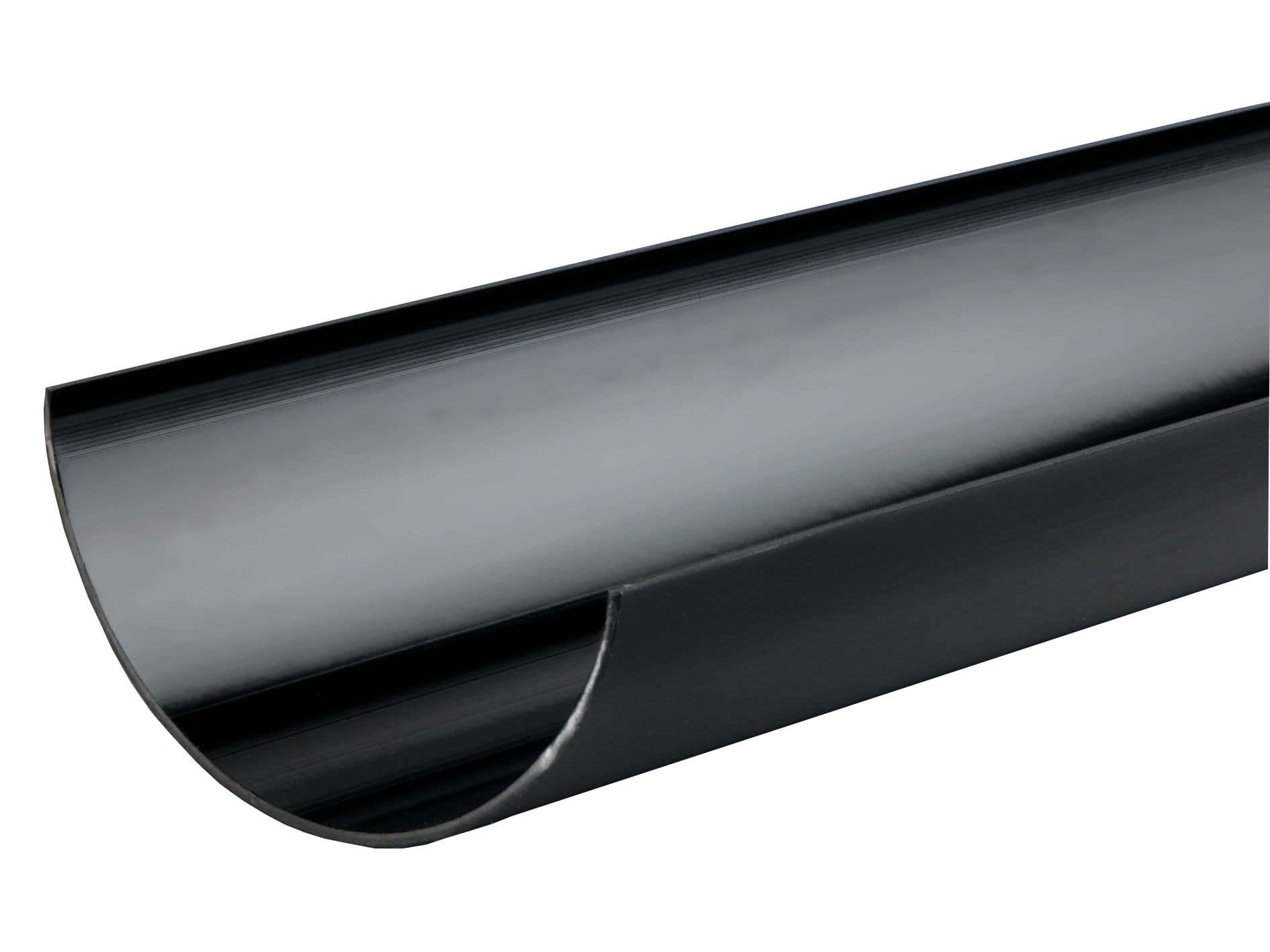 Osma Wavin Osma RoundLine gutter 112mm black 2m 0T072B