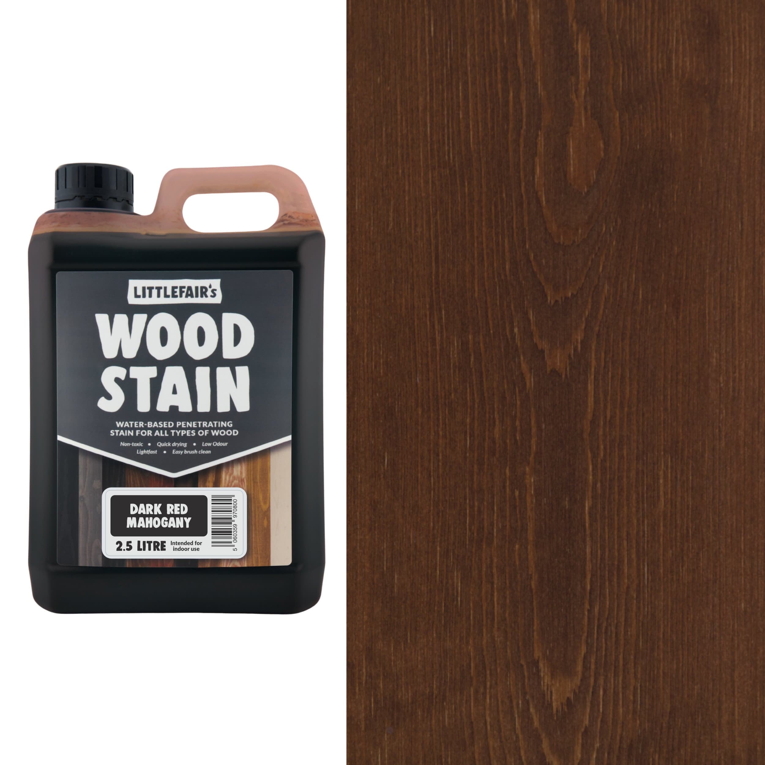 Littlefairs Water Based Wood Stains - Non Toxic & Eco Friendly