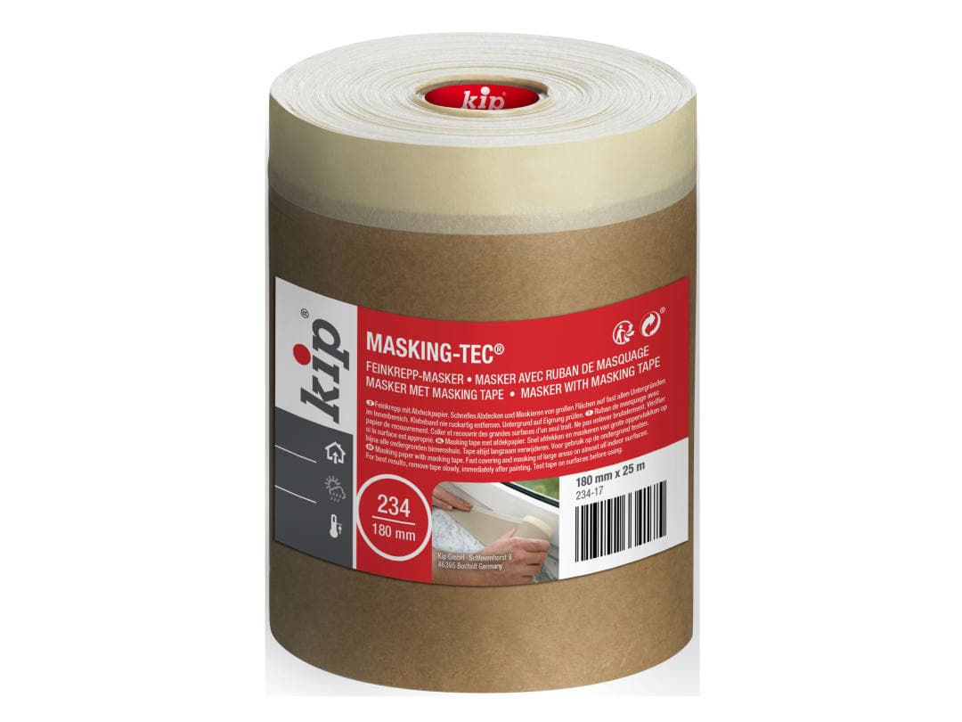 KIP® 234 Paper Masker Tape 180mm x 25m 223514