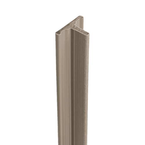 Composite Slatted Cladding Joint Trim - 3.6mtr Silver Birch