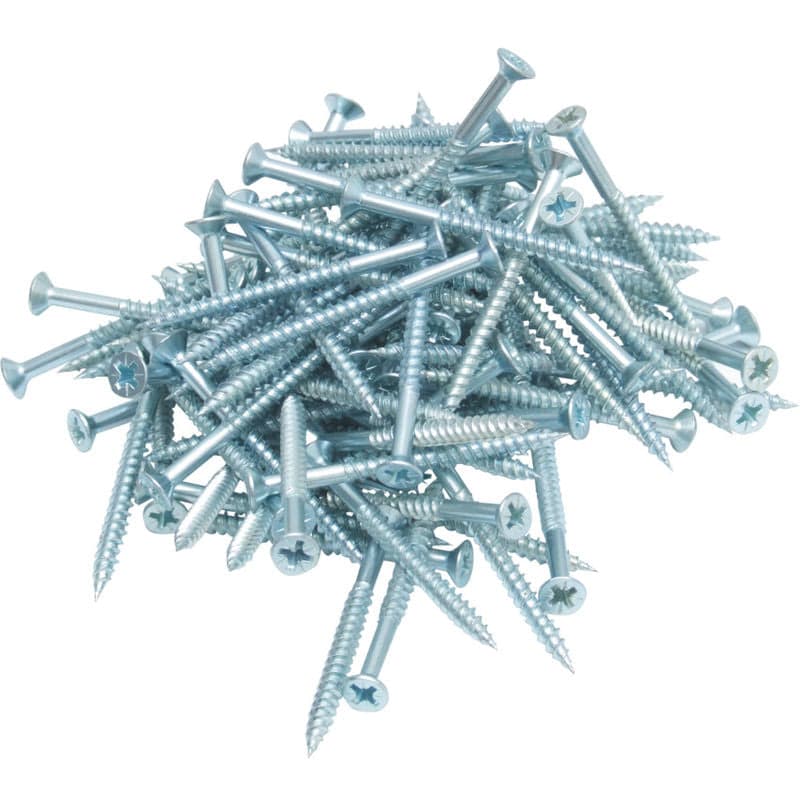 BZP Countersunk Pozi Woodscrews