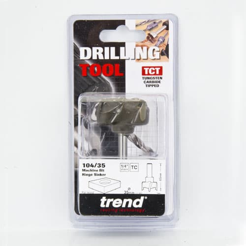 Trend Hinge Sinking 35Mm Diameter Pk 1 104/35X1/4TC