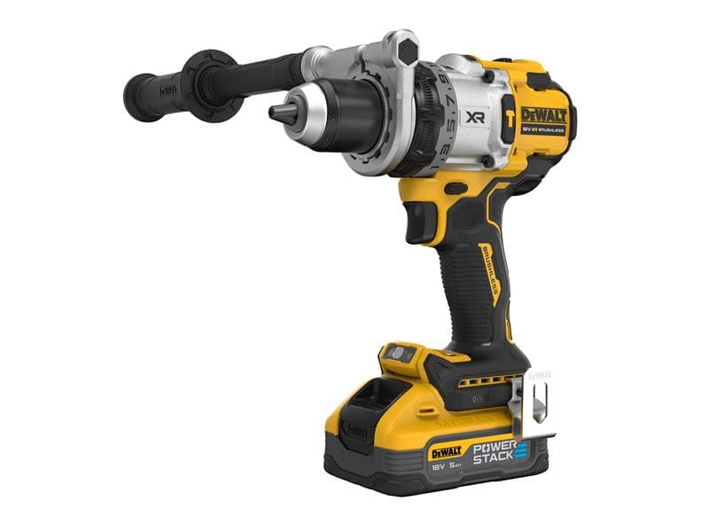 Dewalt DCD1007H2T-GB Dcd1007H2T Hammer Drill 18V 2 X 5.0Ah Powerstack™ Li-Ion