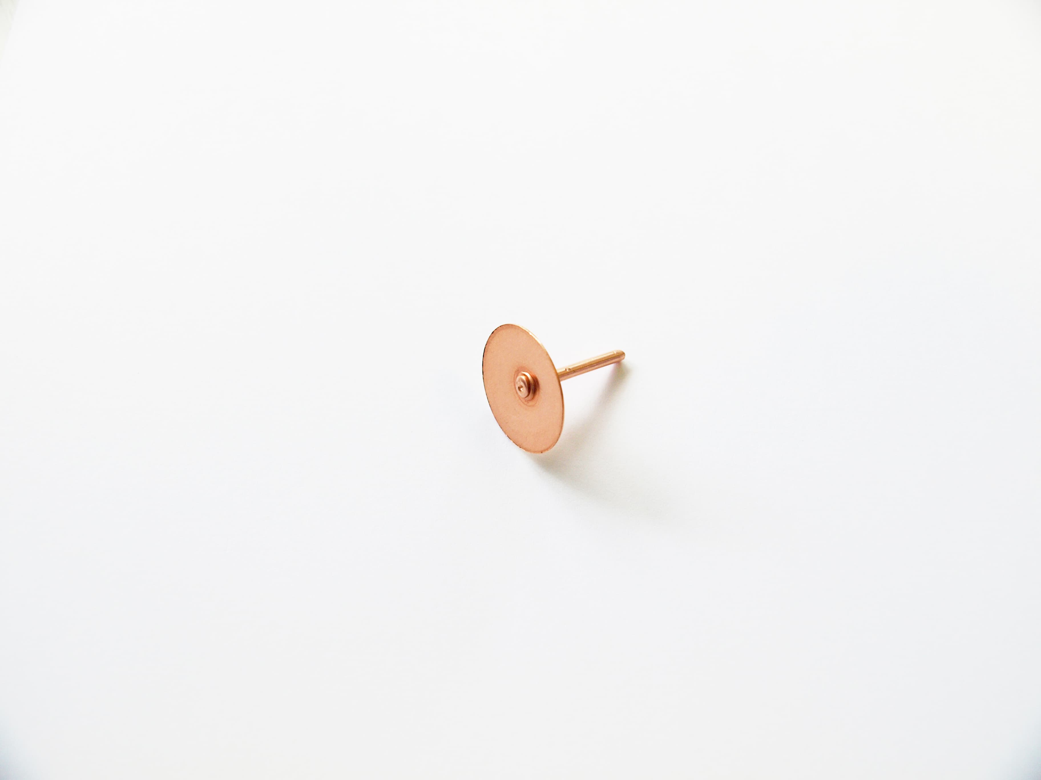 4TRADE Disc Rivets 3/4in Copper Pk 100