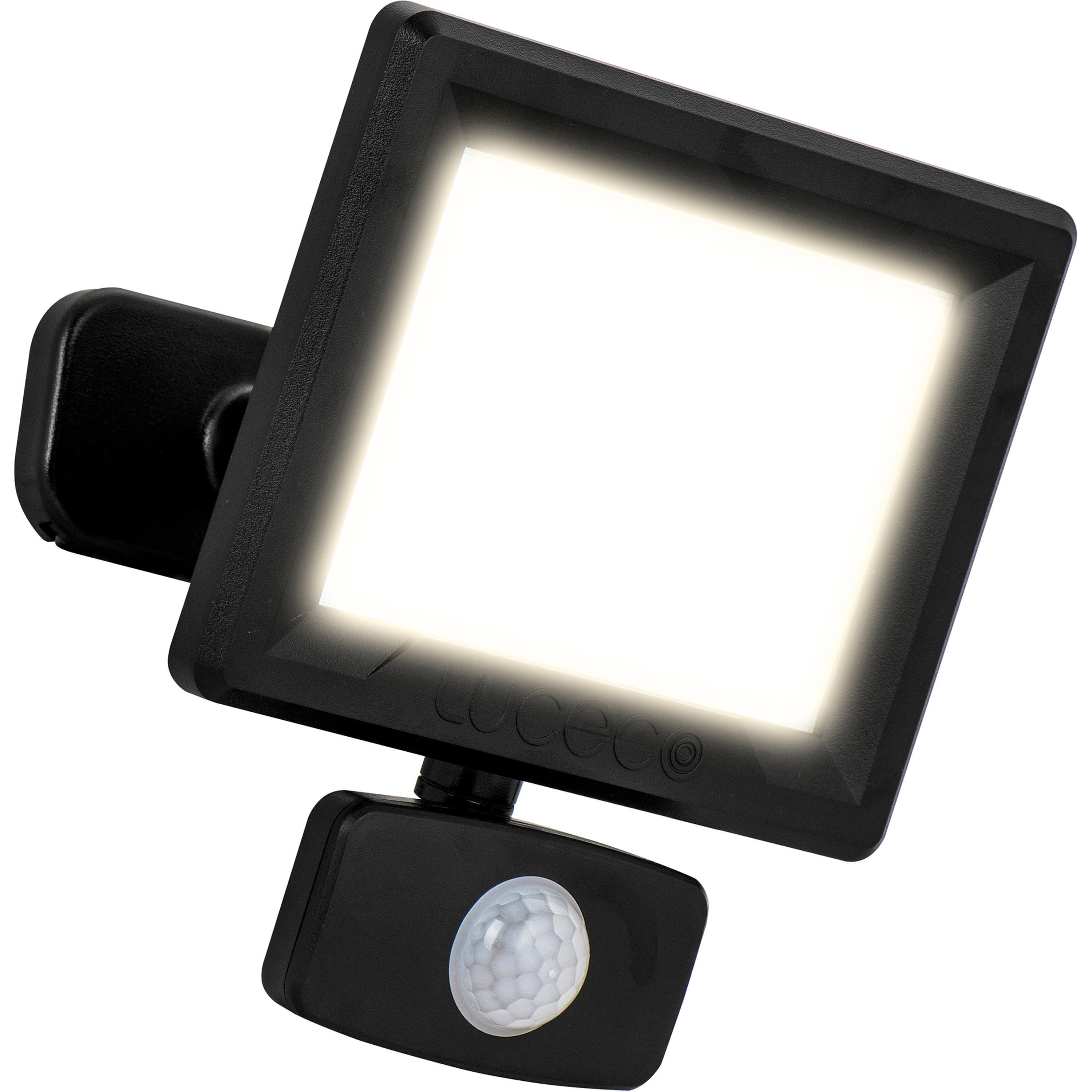 Luceco EFLD20B40P Eco Floodlight PIR Black
