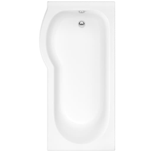 Bathrooms From Travis Perkins Rothay P Shower Bath 1500mm LH