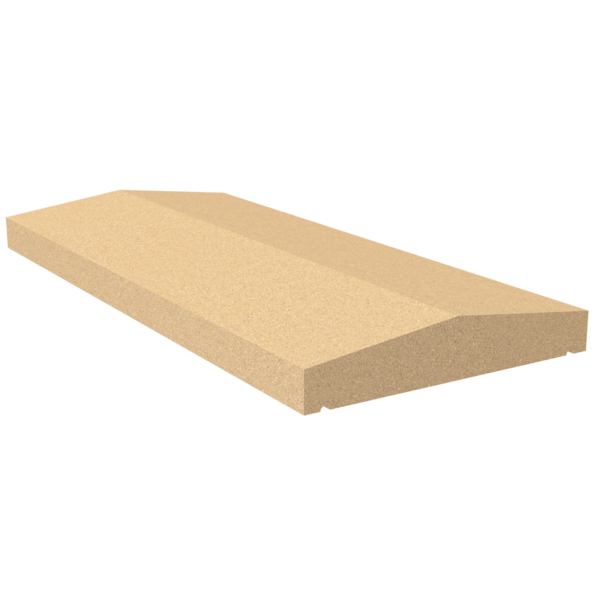 Forticrete Coping OW400 Bath 890 x 400 x 75/50