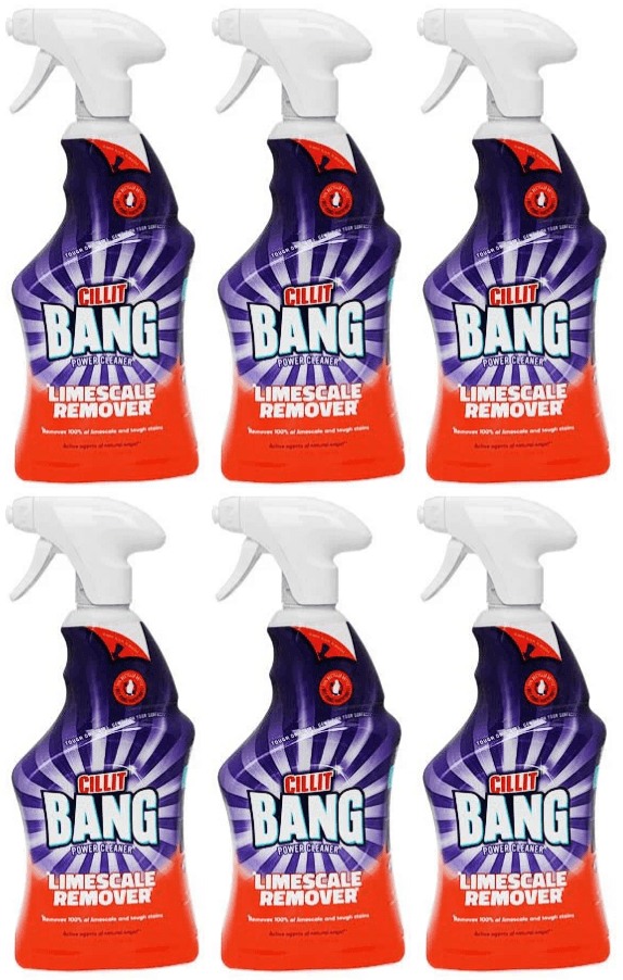 6 x Cillit Bang Limescale Remover 750 ml
