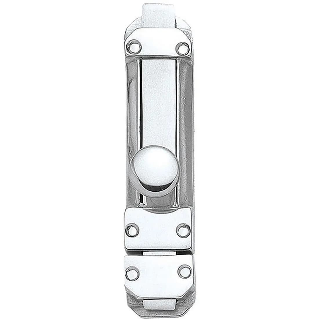 Victorian Slide Bolt Polished Chrome Plated 152Mm