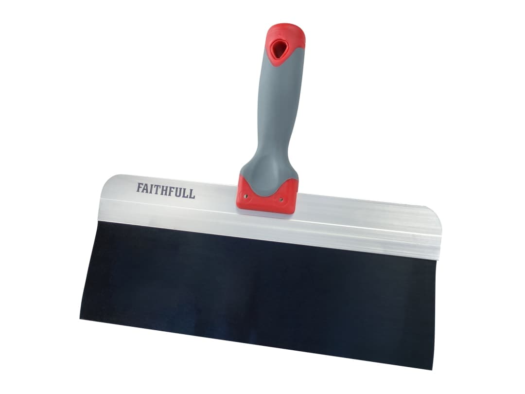 Faithfull Drywall Taping Knife Blue Steel 300mm (12in) FAIDWTAPE300