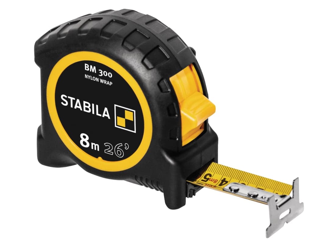 Stabila BM 300 Robust Pocket Tape 8m/26ft (Width 27mm) 19573