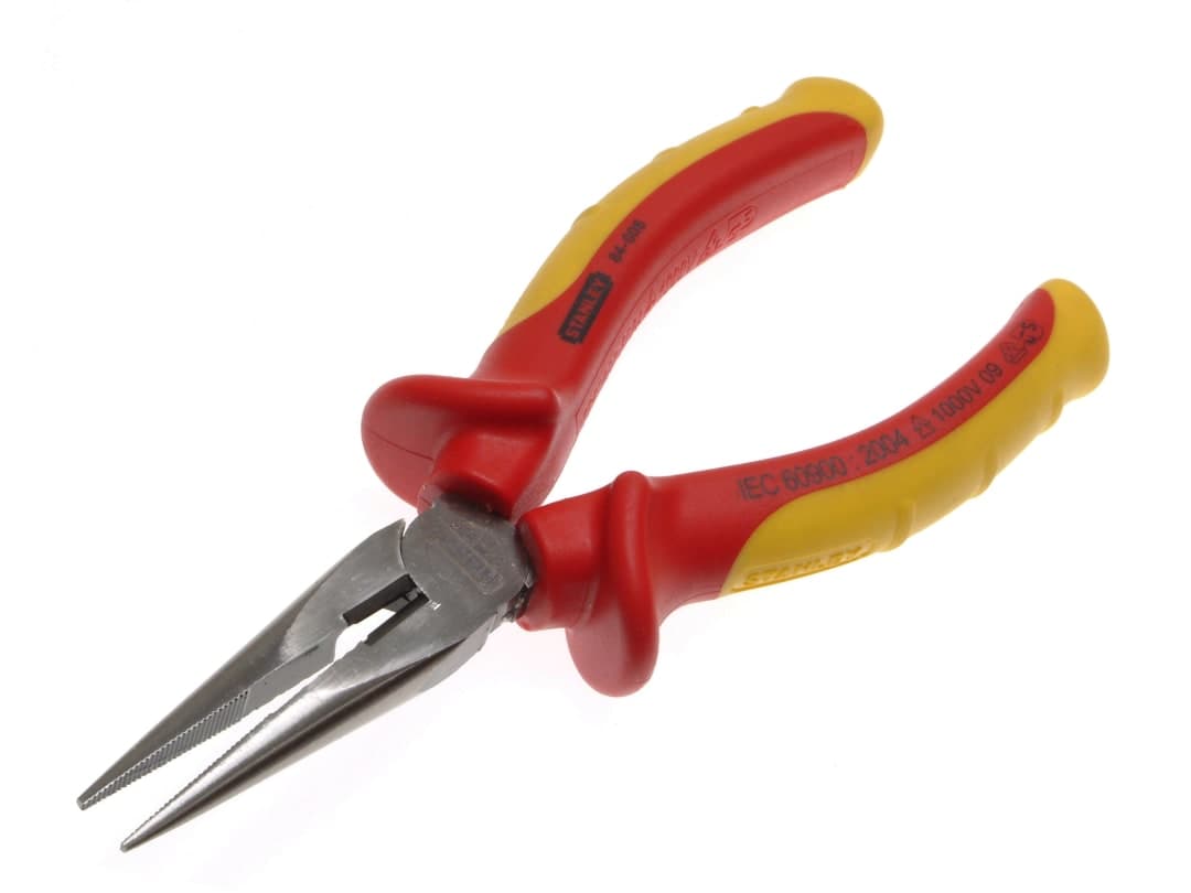 STANLEY® Hand Tools FatMax® Long Nose Pliers VDE 160mm 0-84-006