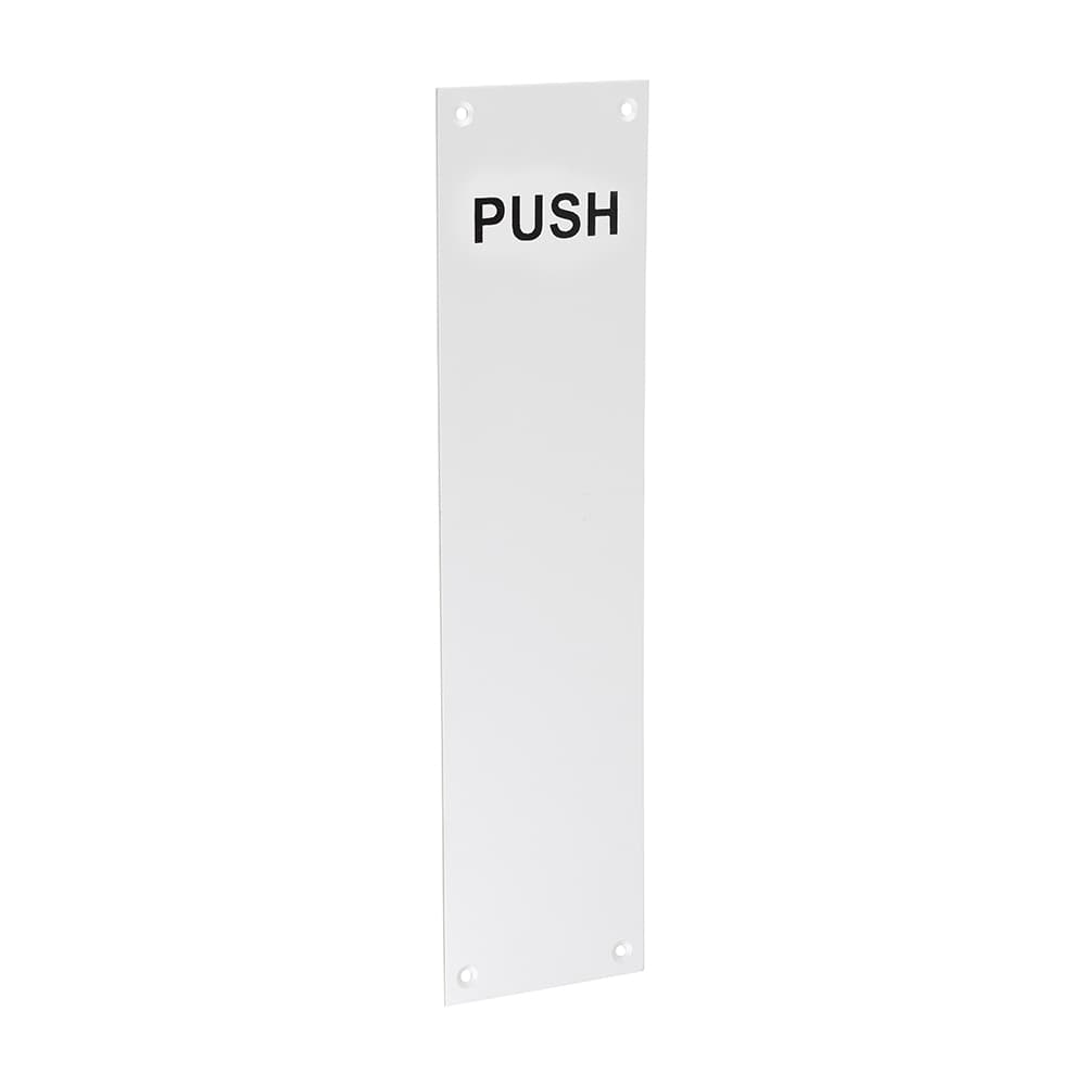 Timco Finger Plate Push - Satin Anodised Aluminium TIMbag 1 725139