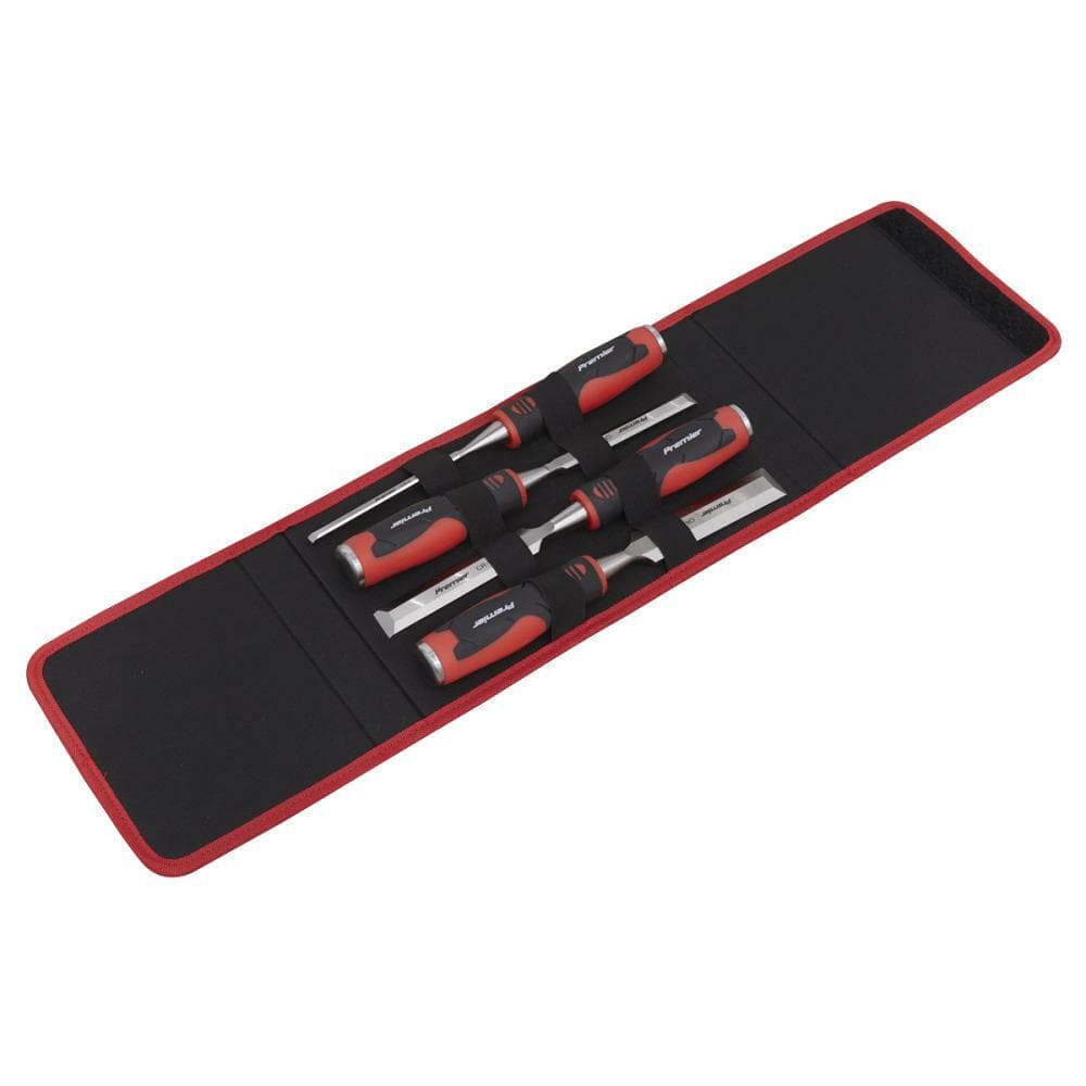 Sealey AK9239 Hammer-Thru Wood Chisel 4Pc Set