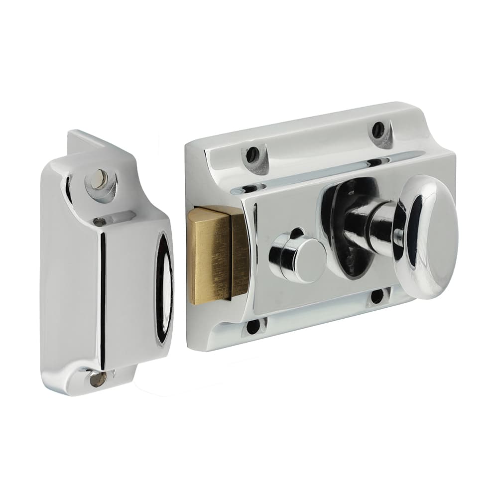 Timco Traditional Nightlatch - Chrome Box 1 765999