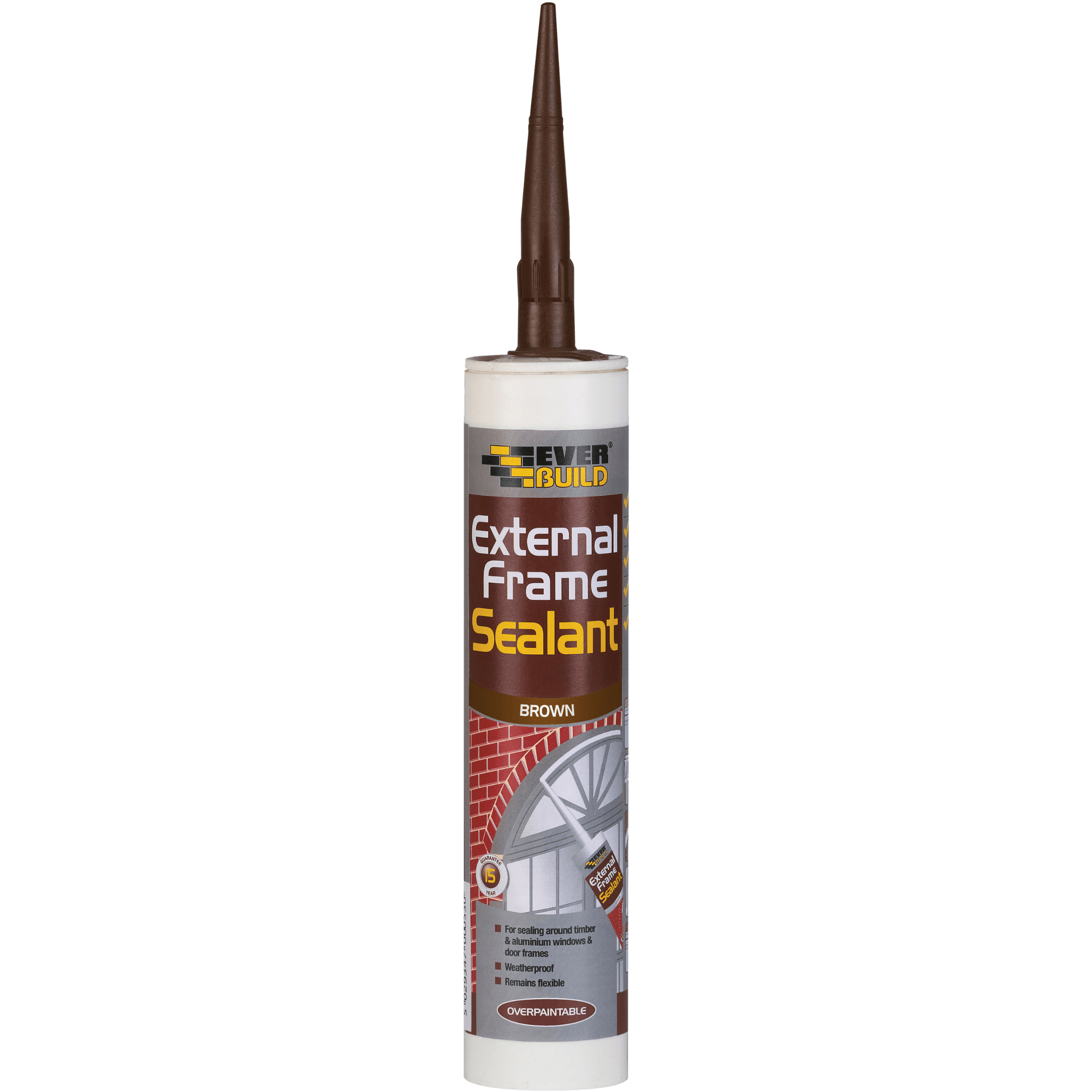 Everbuild - External Frame Sealant brown 290 ML