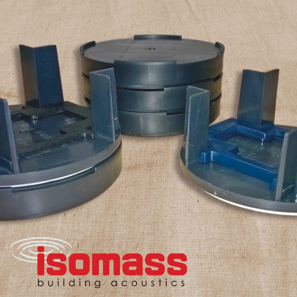 Isomass Isocheck Acoustic Floor Cradles (Box of 250)