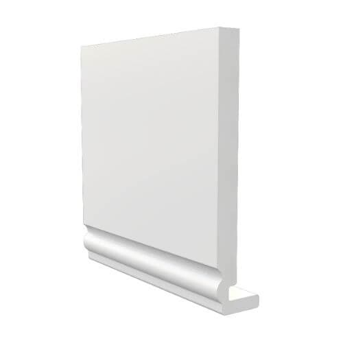 175mm White Ogee Fascia Board - 18mm x 5mtr