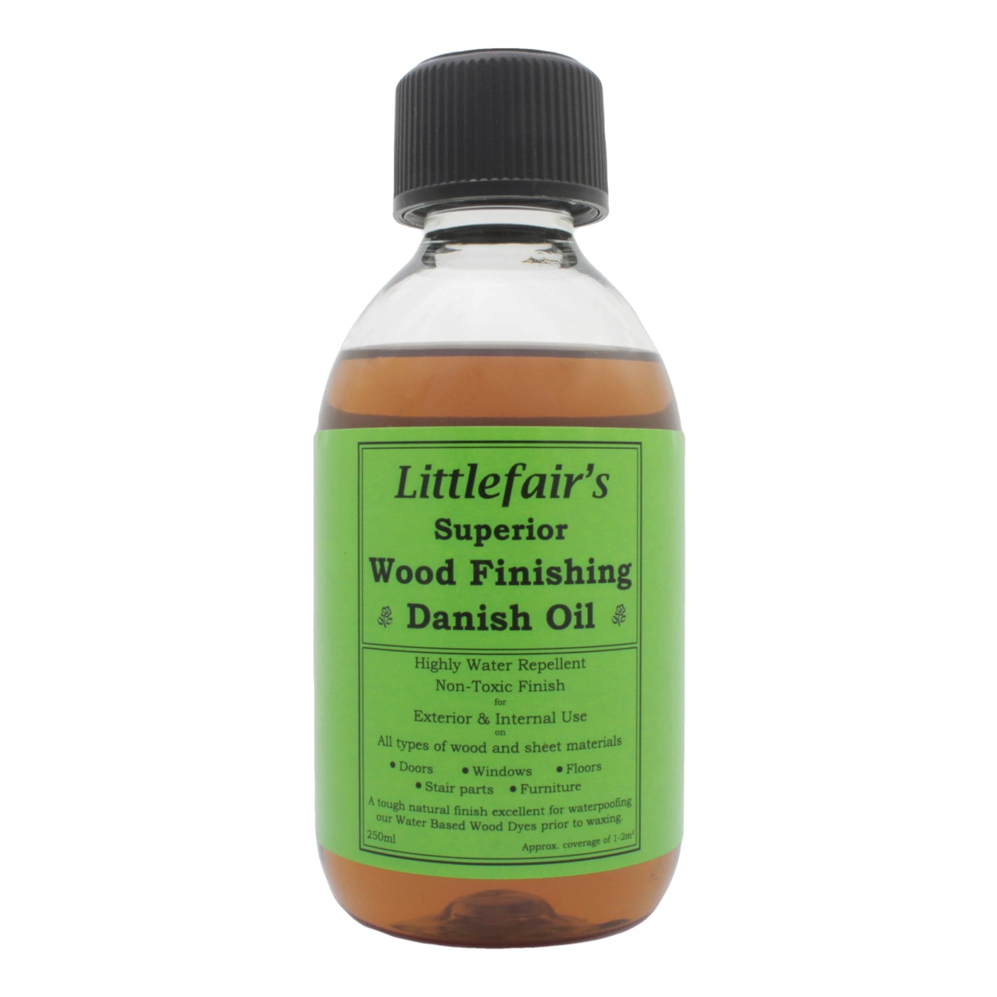 Littlefair Danish Oil - Indoor/Outdoor Non Toxic Wood Finish