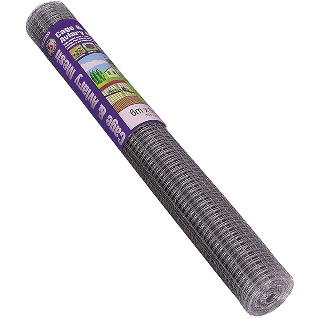 Wire Mesh Galvanised 25 X 13Mm 0.9 X 6M