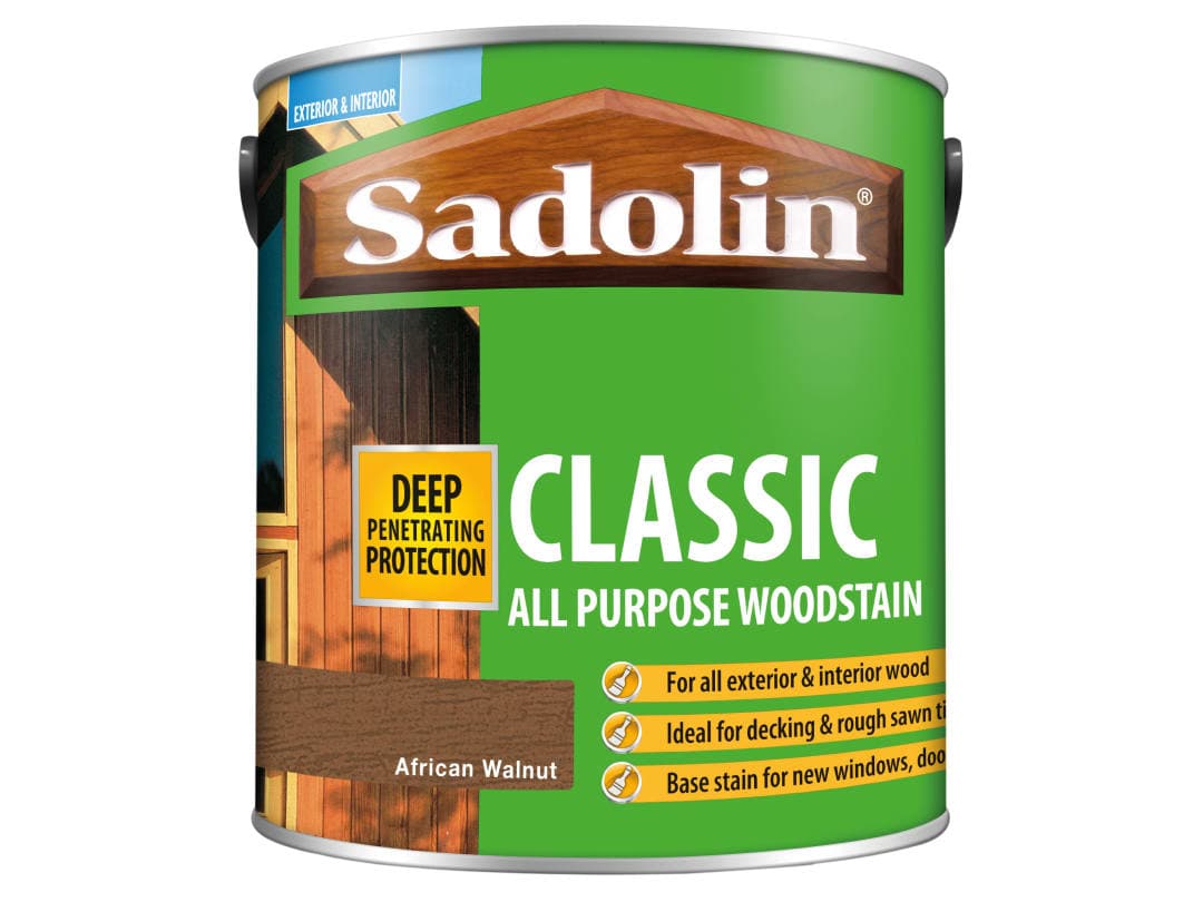 Sadolin Classic Wood Protection African Walnut 2.5 litre 5028484