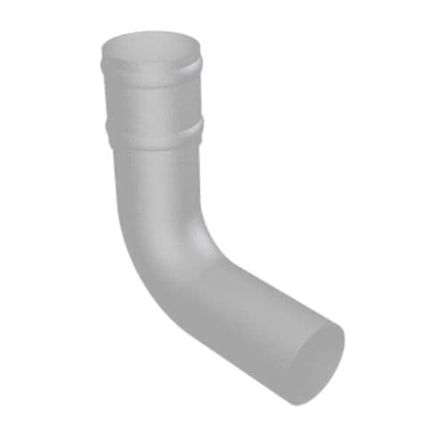 Cast Aluminium Round Downpipe Bend - 92.5 Degree x 76mm PPC