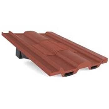 Tile Vent Castellated - Antique Red