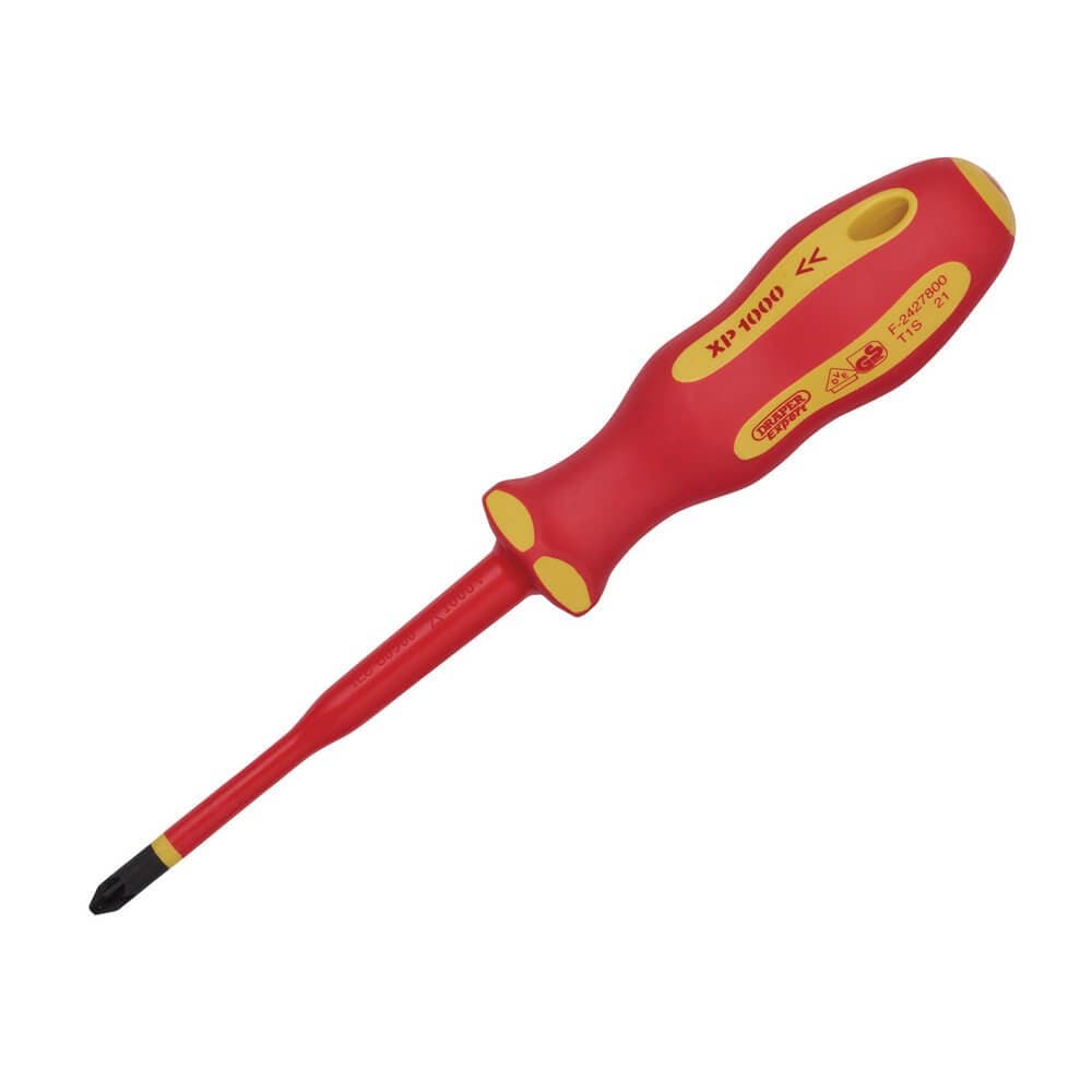 Xp1000 02166 Vde Slimline Pz Type Screwdriver No.2 X 100Mm each 1