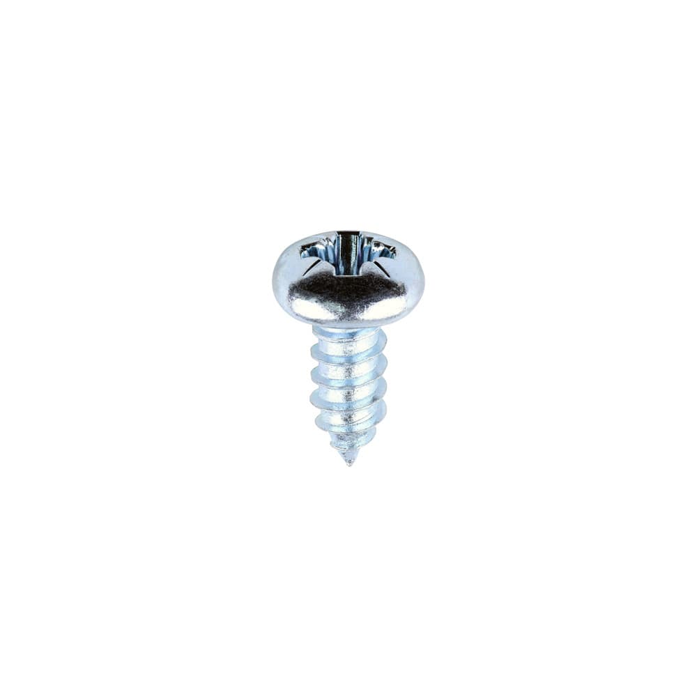 Timco Metal Tapping Screws - Pz - Pan - Self-Tapping - Zinc Box 200 01212CPAZS