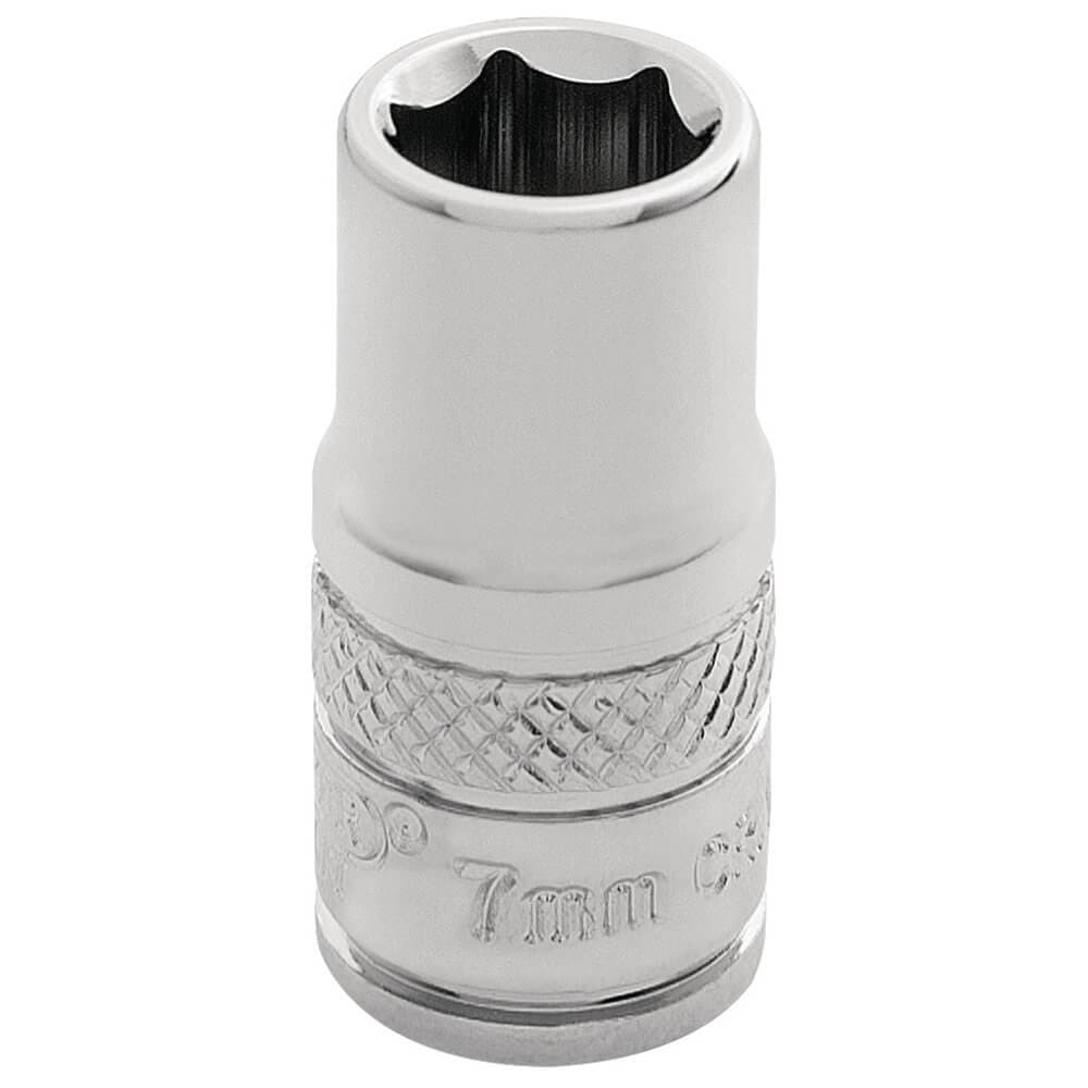 Draper Expert 32487 Hi-Torq® 6 Point Socket 1/4in Sq. Dr. 7Mm each