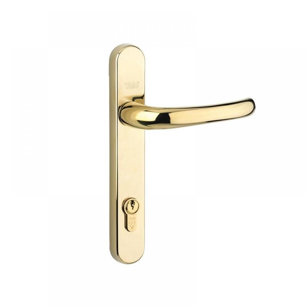 Yale Locks P-PVC-RH-PGF Retro Door Handle Pvcu Polished Pvd Gold Finish