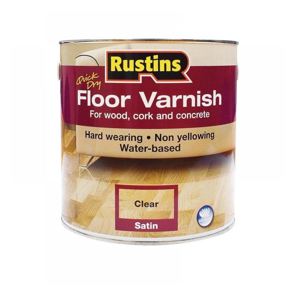 Rustins AFCG1000 Quick Dry Floor Varnish Gloss 1 Litre