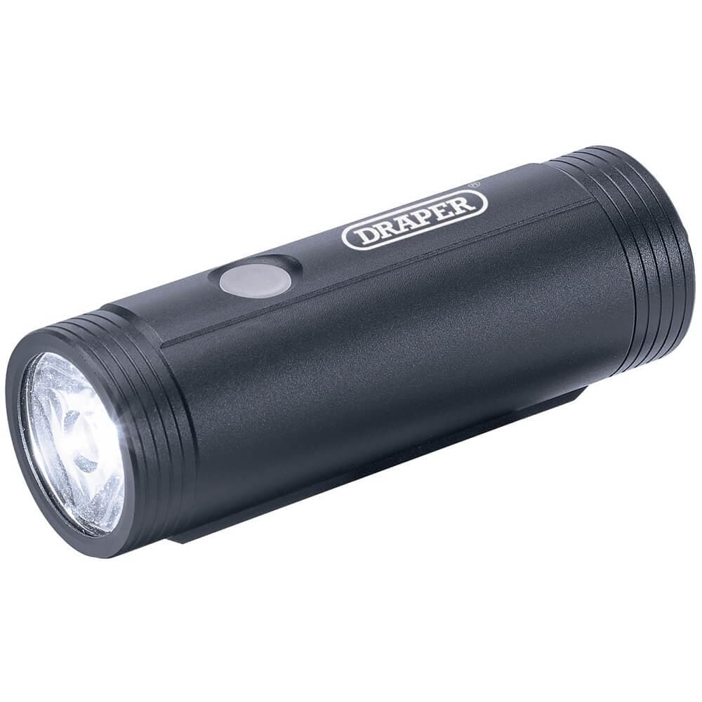 Draper 38203 Rechargeable Led Bicycle Front Light each 1