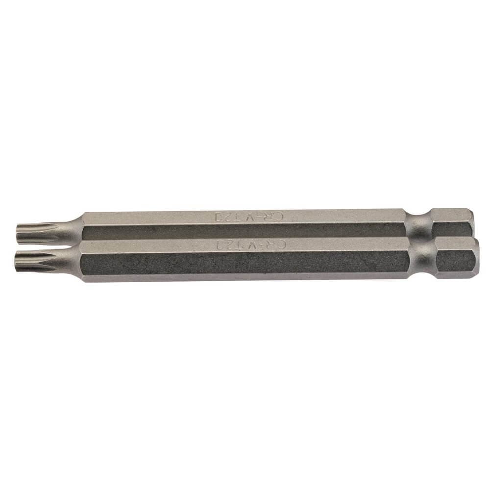 Draper 66848 Tx-Star® Insert Bit 1/4in Hex 75Mm Long T20 (Pack Of 2) per pack